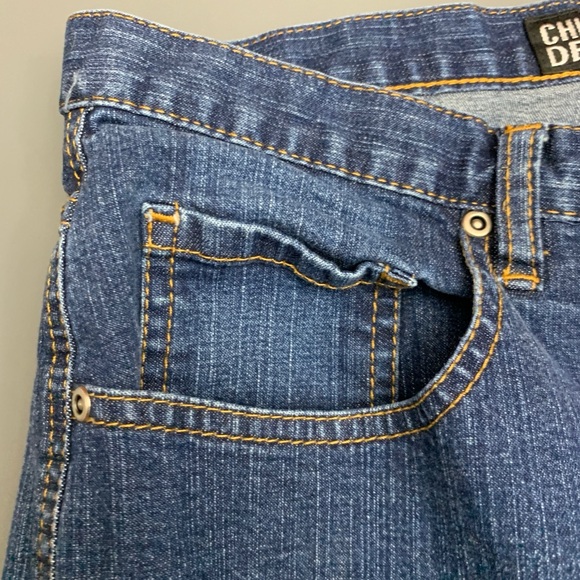 Chico’s Denim Jeans size 2 Short/12 Short Straight Leg Mid Rise Stretch 30”x28” - Picture 13 of 13